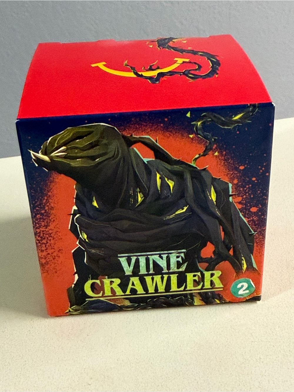 McDonald's Vine Crawler Figure - Black, Red, Yellow